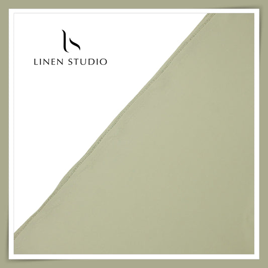 Premium Heavy Lachka Wrinkle Free Suiting by Don & Julio - Sage Green (NEW)