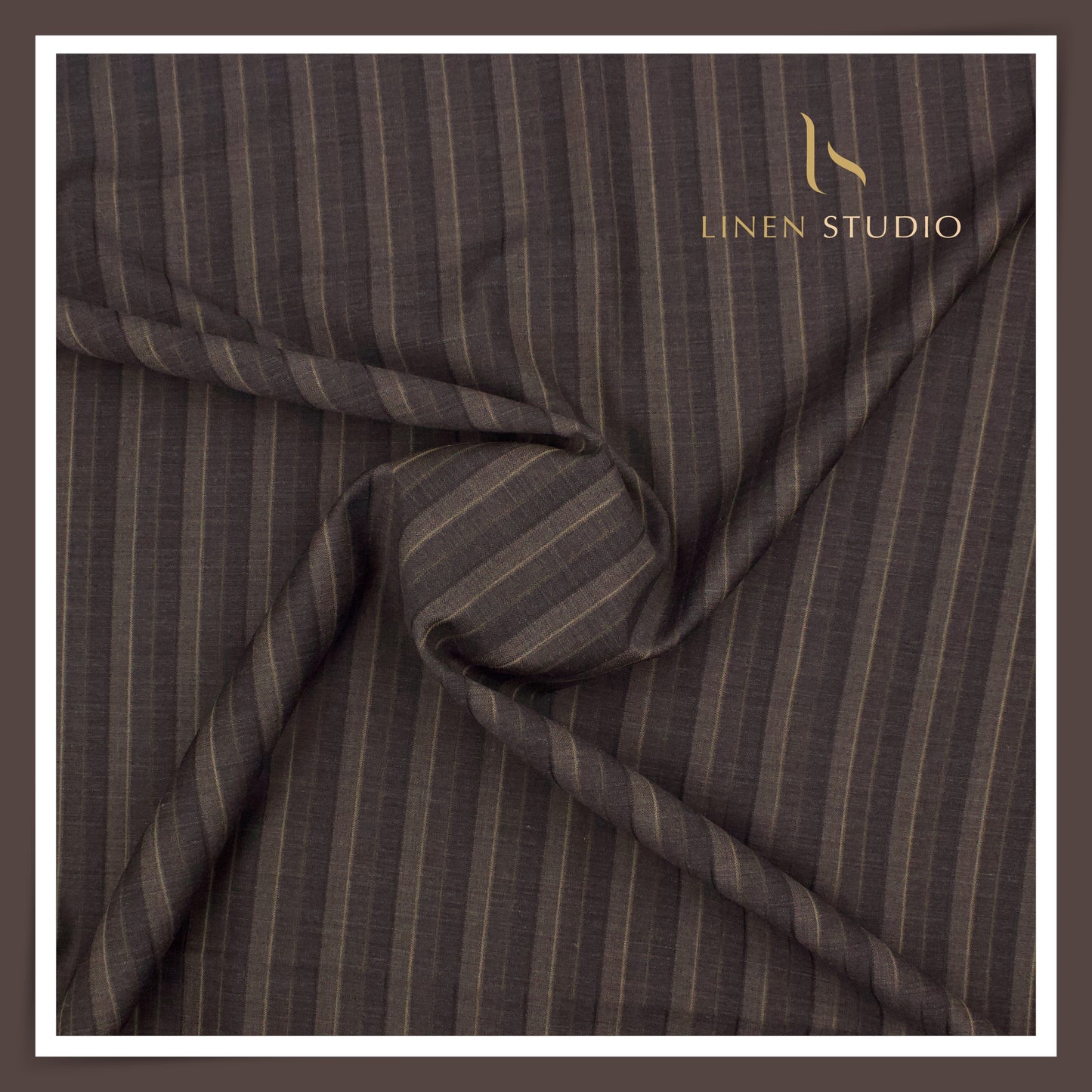 120's Australian Merino Wool Suiting by D&J - Designer Stripes (NEW) (Italian Designer Collection)