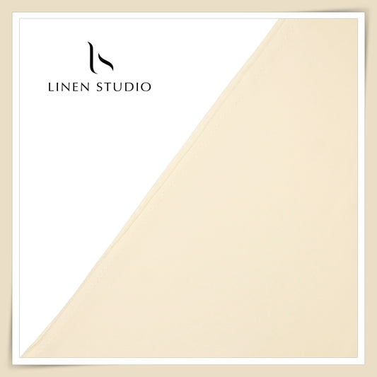 Wrinkle Free Lightweight Lachka Shirting by Don & Julio - Pale Yellow (NEW)