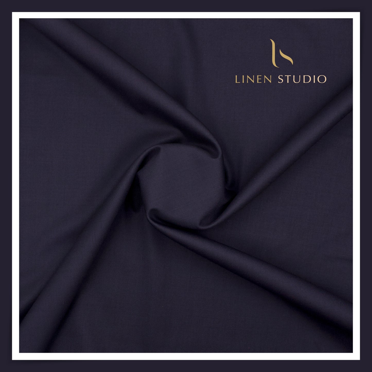 110's Australian Merino Wool STRETCH Suiting by D&J - Mirage Blue (NEW) (Italian Designer Collection)