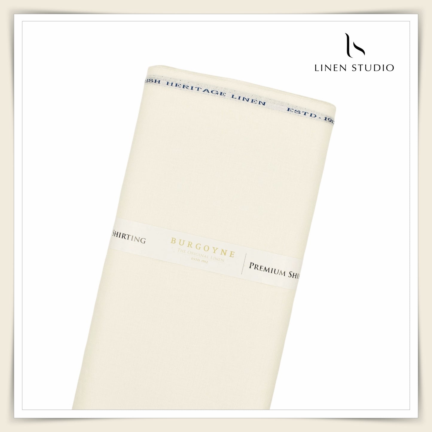 Burgoyne Premium Linen 70 Lea - Cream (Fastest Selling)