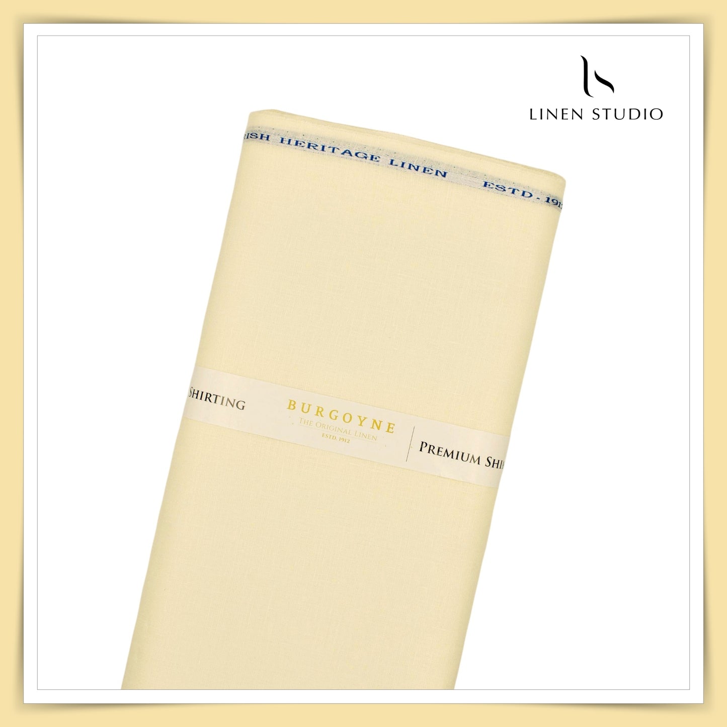 Burgoyne Premium Linen 70 Lea - Ivory (Fastest Selling)