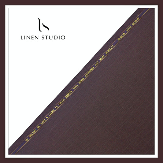 130's Mercerised Merino Wool by Sherry & Smith, England - Dolce Stripes 4 (NEW)