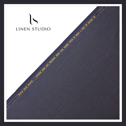 130's Mercerised Merino Wool by Sherry & Smith, England - Dolce Stripes 9 (NEW)