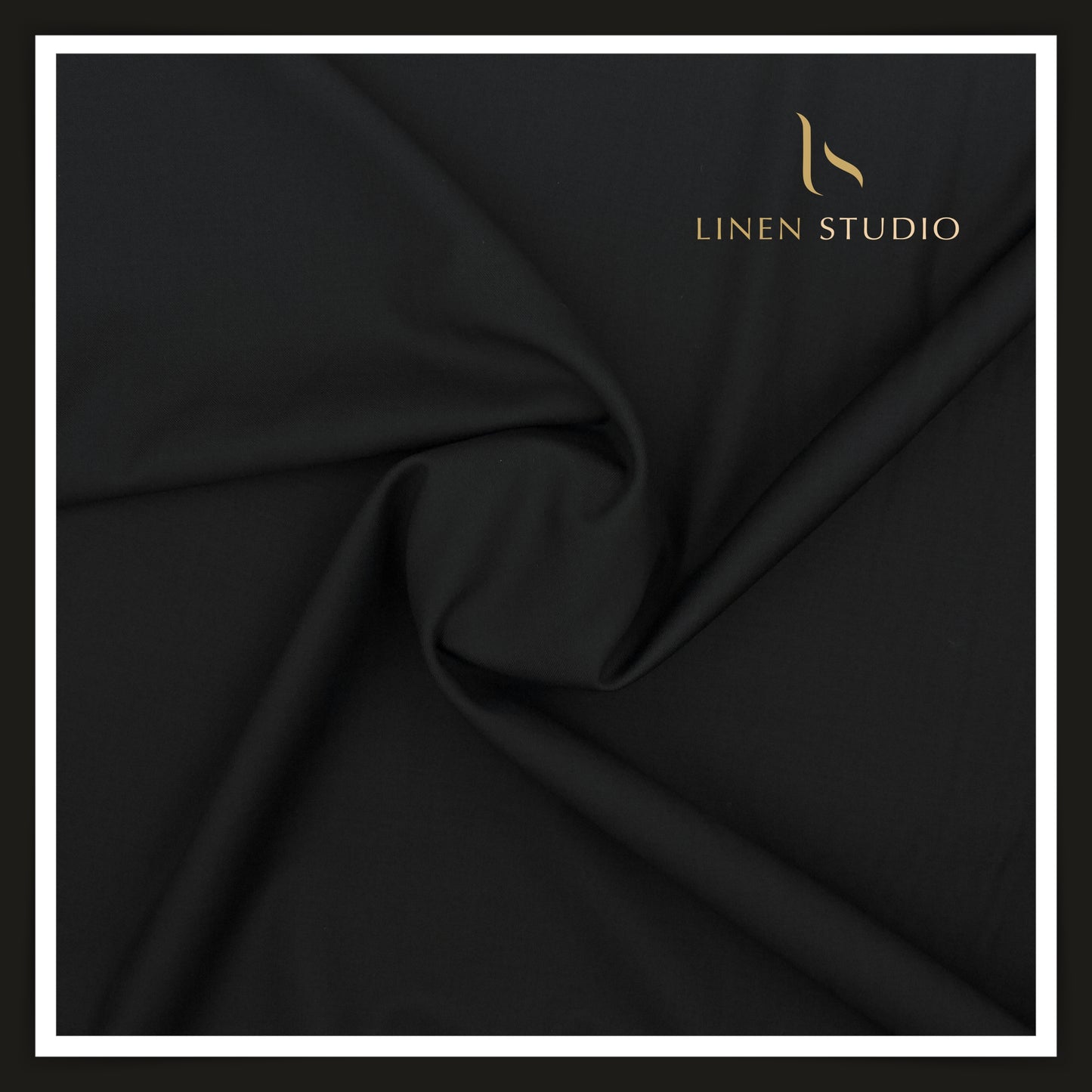 130's Australian Merino Wool by Georgia Gullani Italy - Black (Highest Selling)
