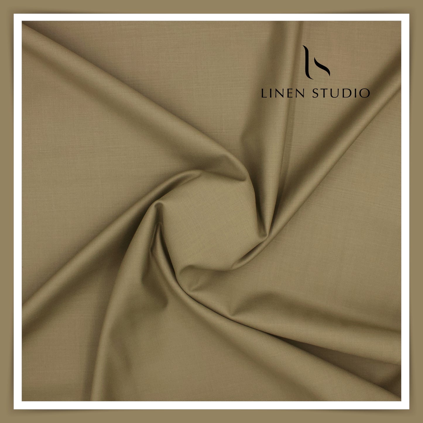 100% Wrinkle Free PV Suiting by Georgia Gullini Italy - Clay Brown