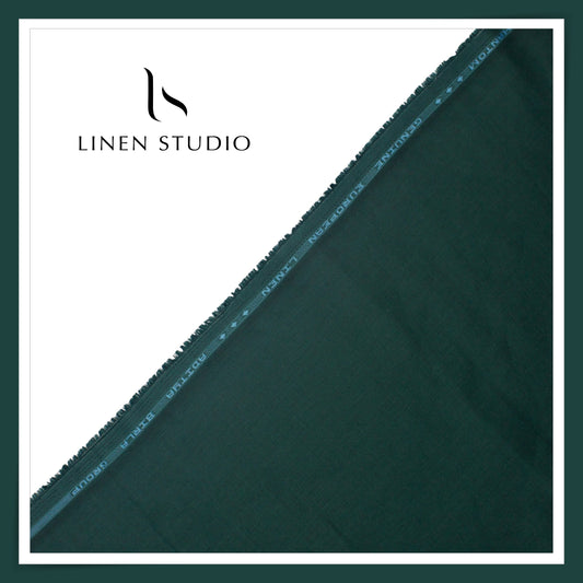 70 Lea Plain Colour Shirting by Linen Club - Timber Sienna (NEW) (Limited Stock)