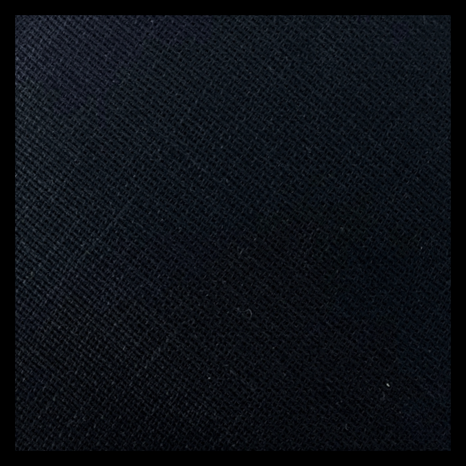 Black Netted Burgoyne - Pure Linen 70 Lea - Linen Studio