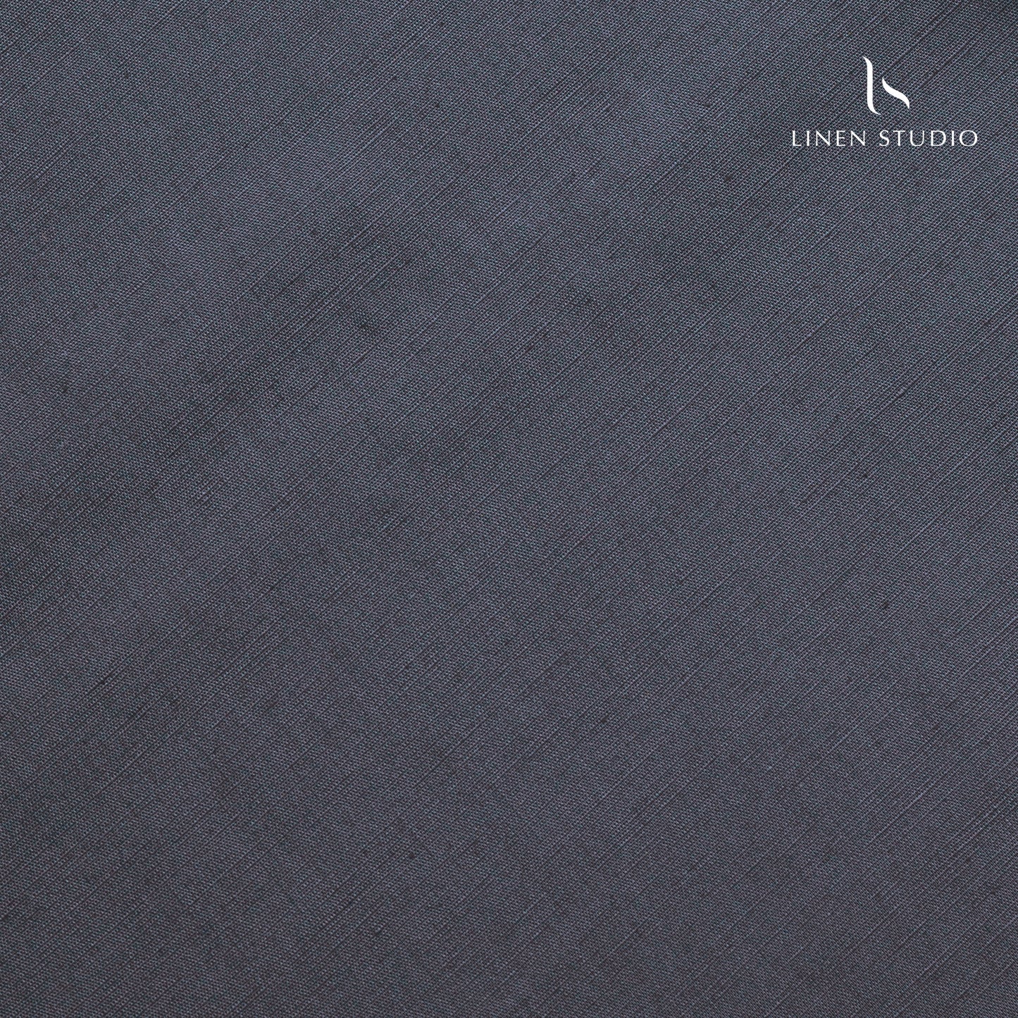 Cotton 60% blended with Linen 40% - Rhino Grey