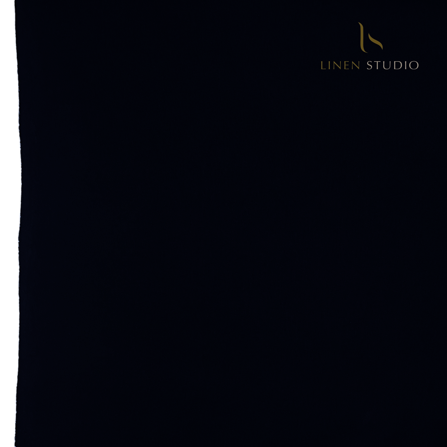 Imported Lachka with 4 Way Stretch - Jet Black - Linen Studio