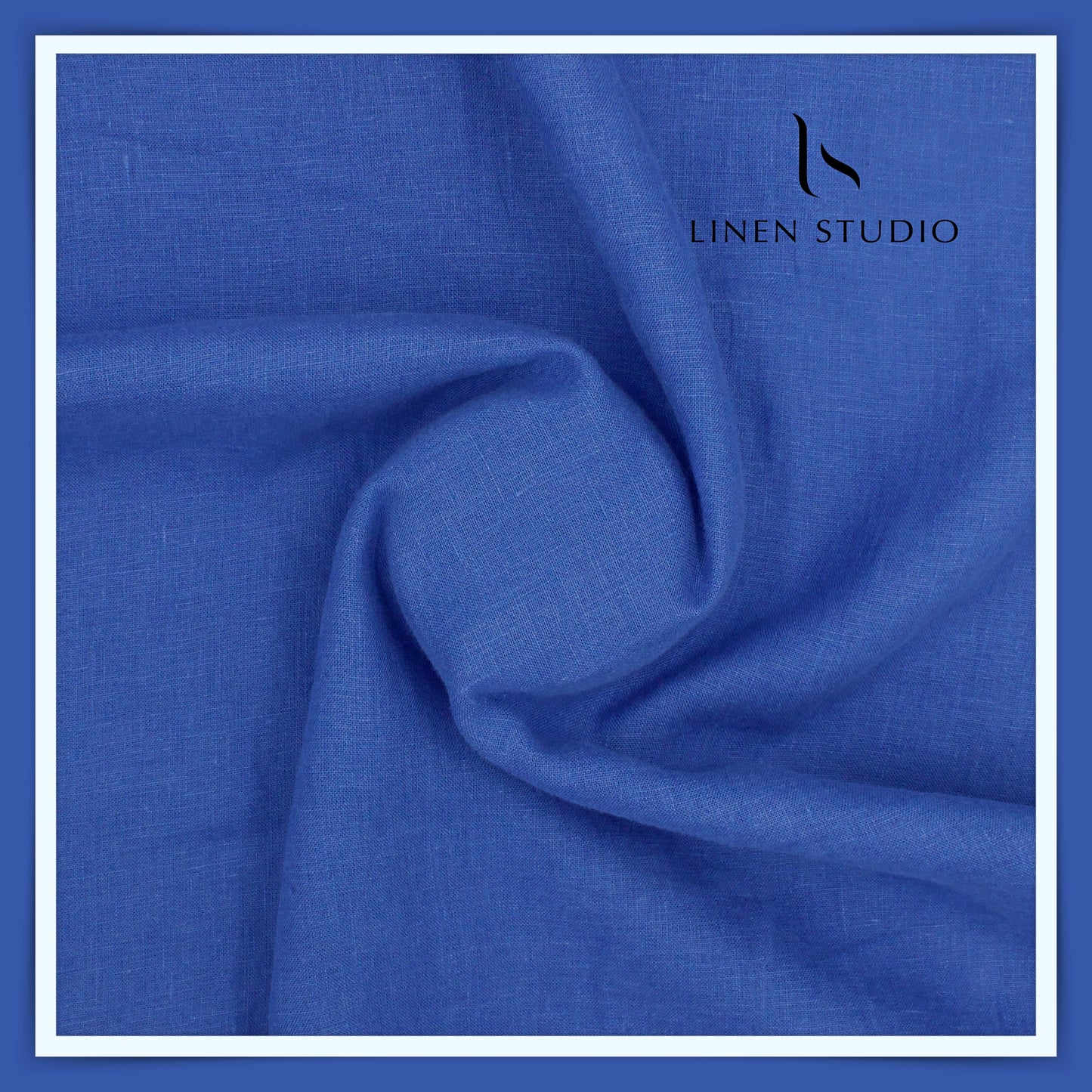 Linen Fiesta 40 Lea Plain Shirting - Twilight Blue (Fastest Selling)