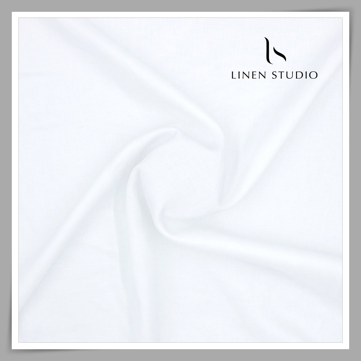 120 Lea x 120 Lea Super White Twill Weave Shirting by Burgoyne Ireland - Keeva (NEW) (Last Few Mtrs)