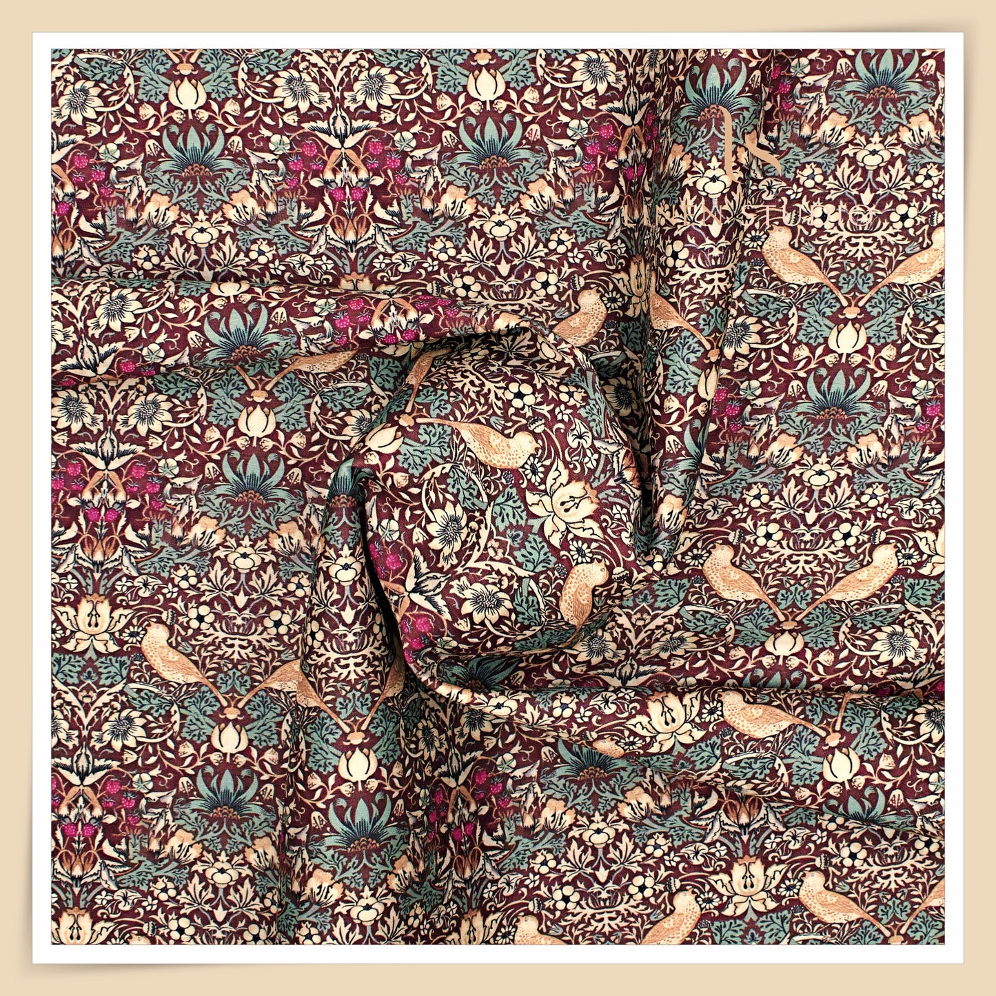 Cotton Silk Digital Printed Shirting - Pakshi (Highest Selling)