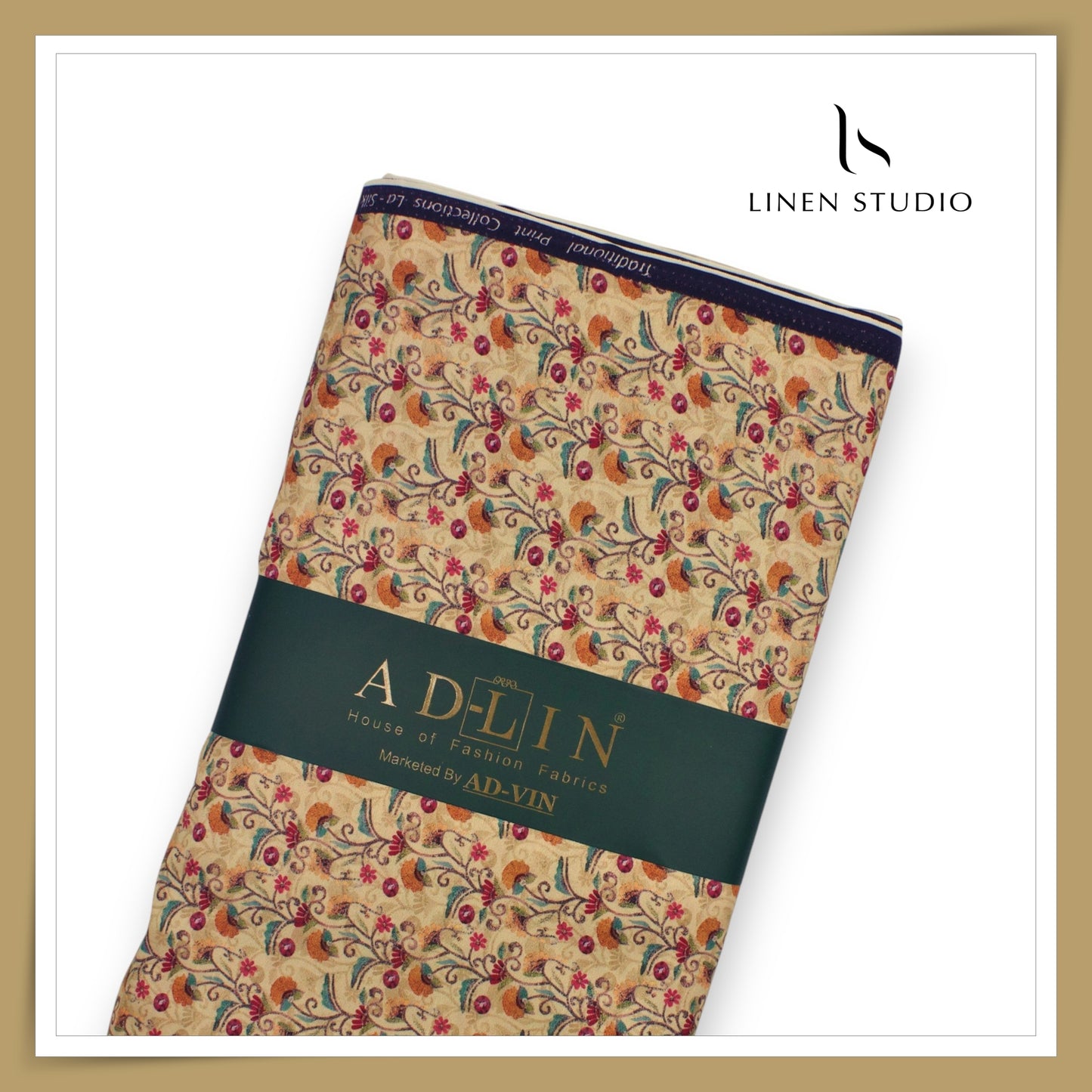 Cotton Silk Digital Printed Shirting - Udyan