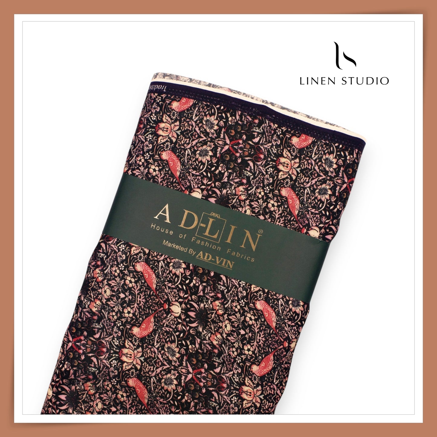 Cotton Silk Digital Printed Shirting - Timir Pakshi