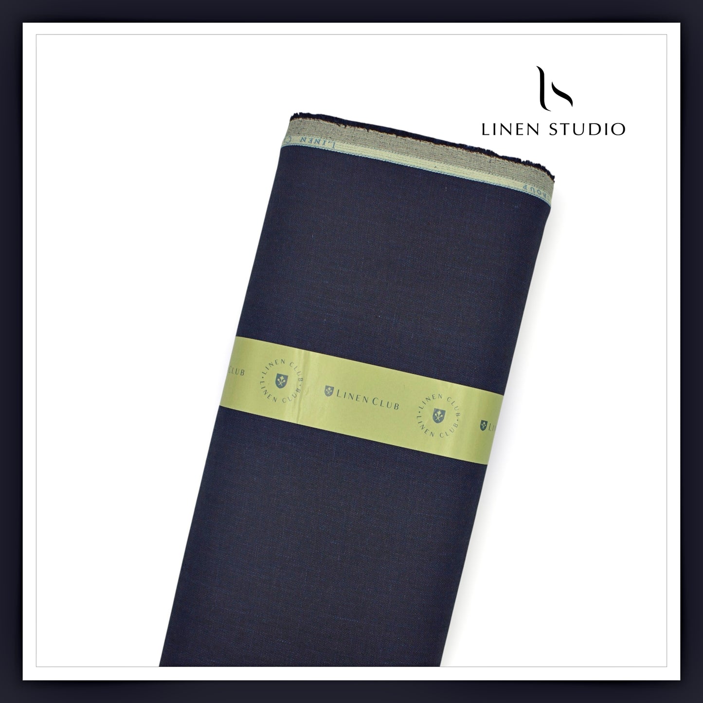 Linen Club 50 Lea Premium Linen Suiting - Dark Blue (NEW)