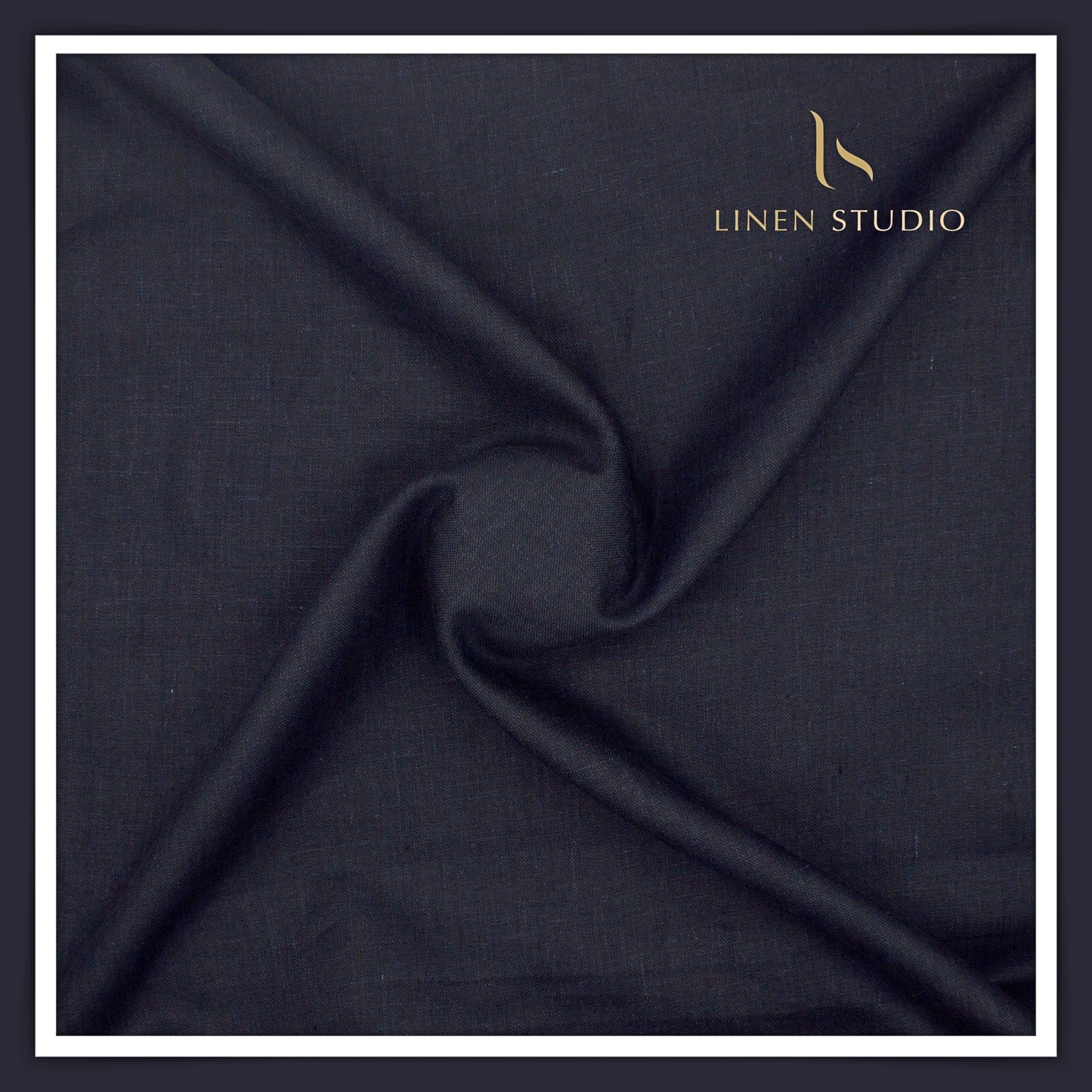 Linen Club 50 Lea Premium Linen Suiting - Dark Blue (NEW)