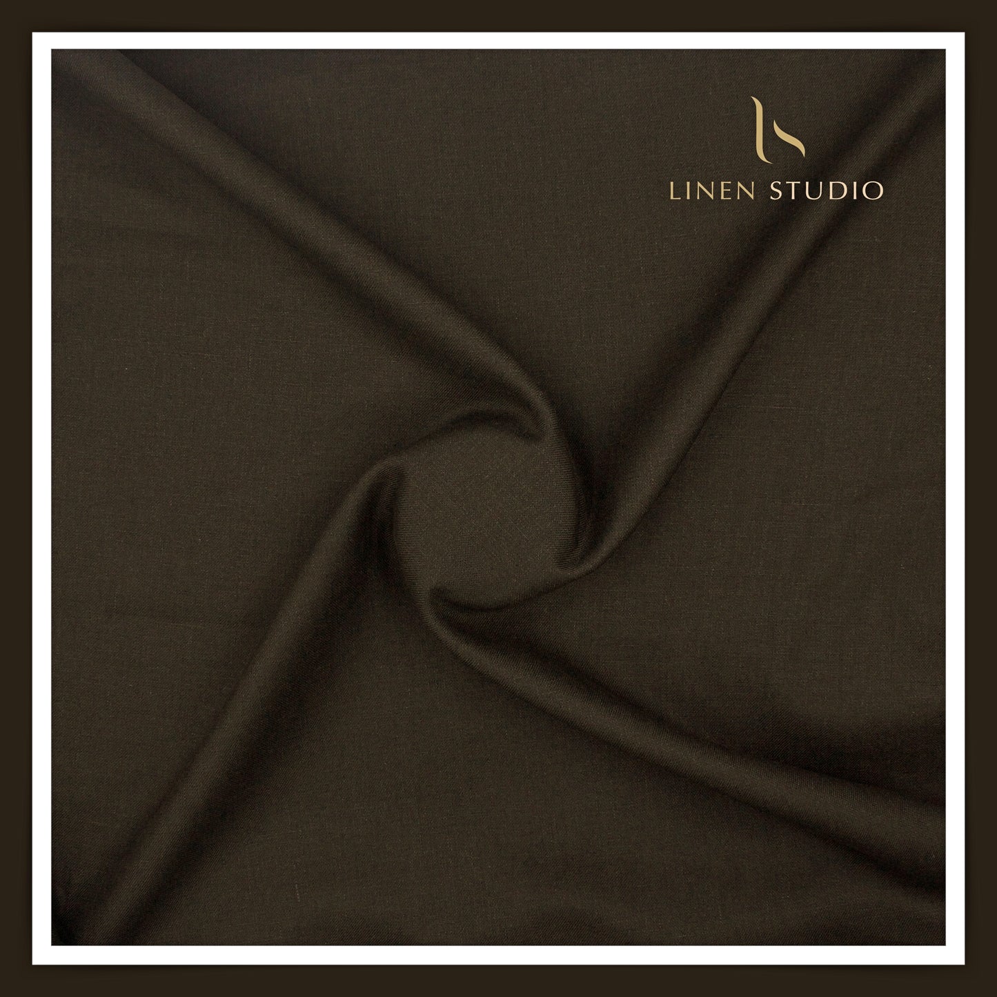 Linen Club 40 Lea Premium Linen Suiting - Iridium Brown (NEW)