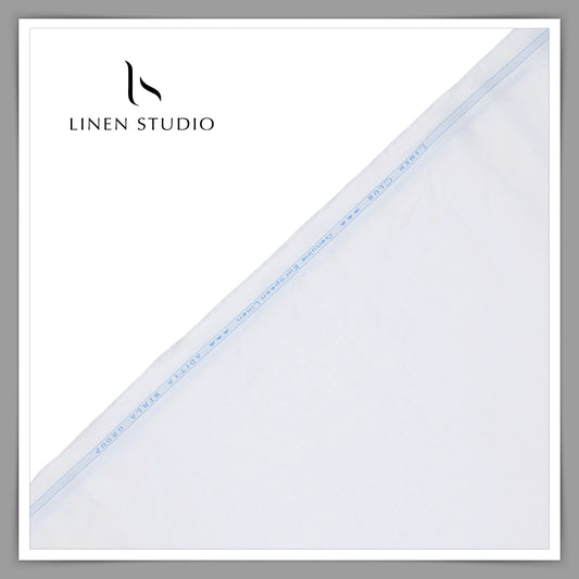 Linen Club 40 Lea Premium Linen Suiting - Elegant White (NEW)