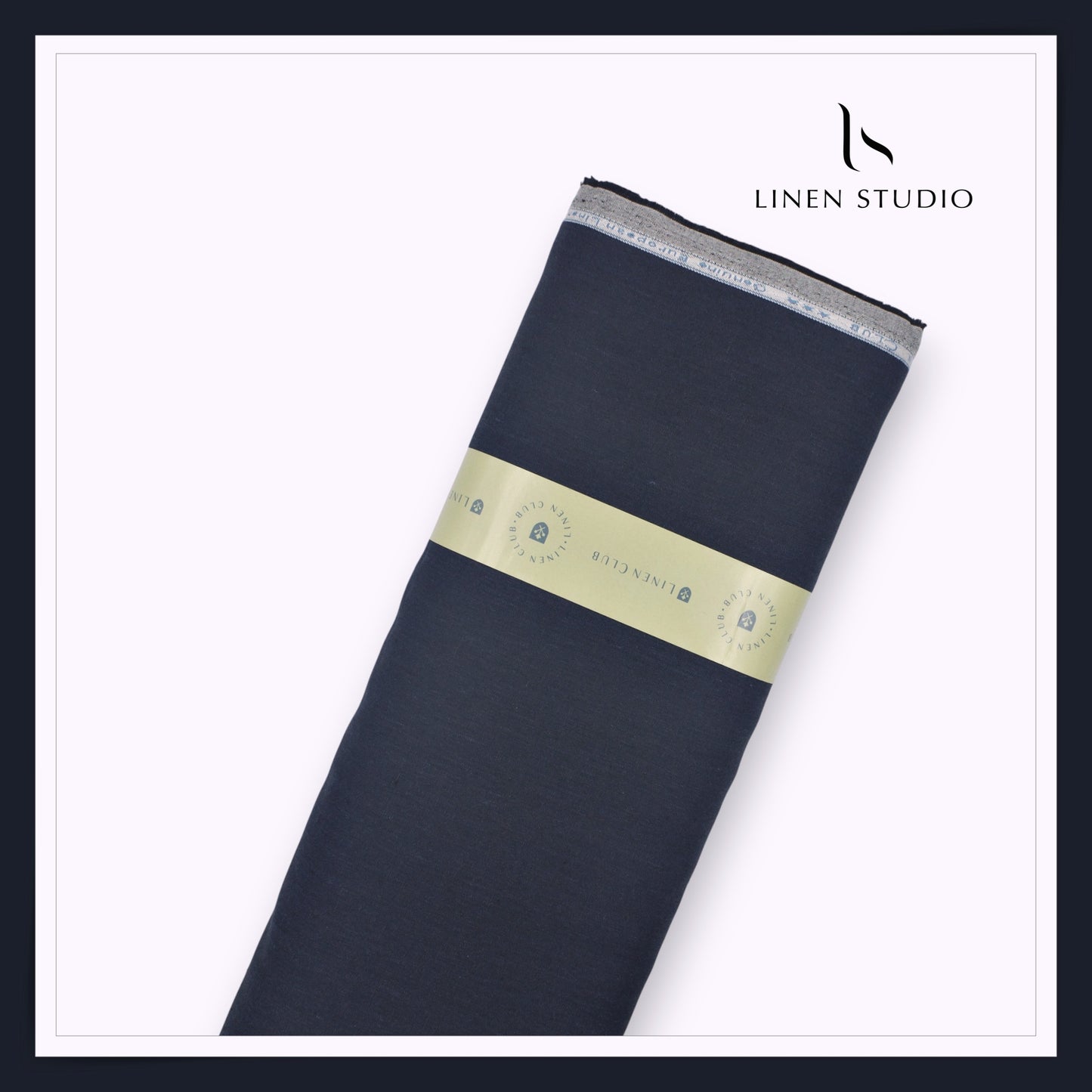 Linen Club 40 Lea Premium Linen Suiting - Fastest Blue (NEW)