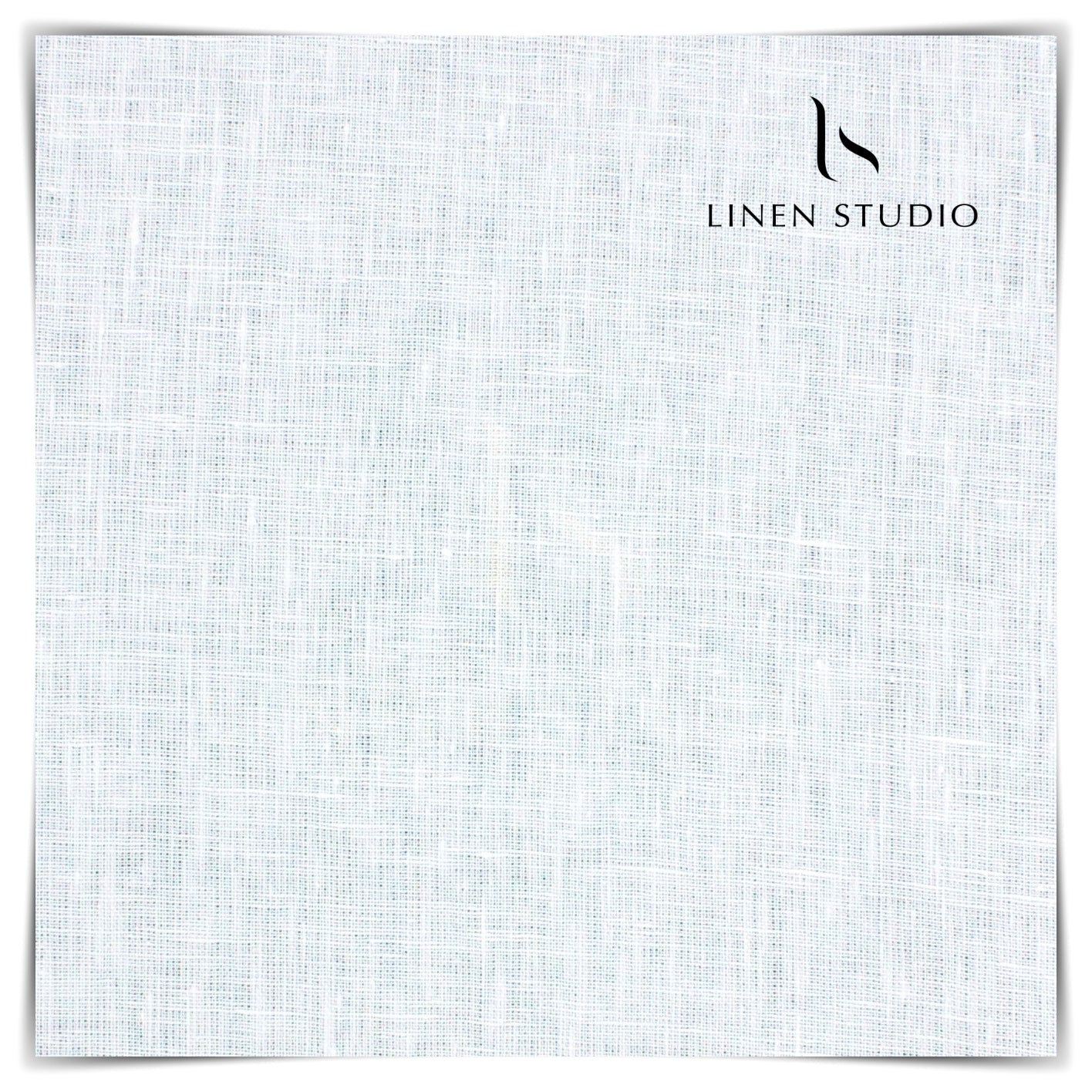 Pure Linen Trouser Fabric - Slub White - Linen Studio