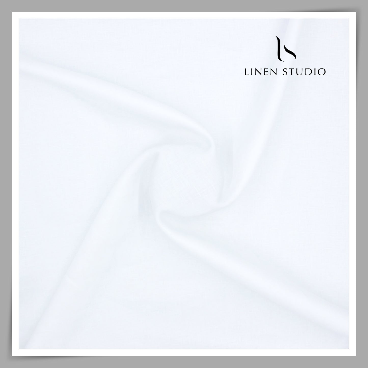 Burgoyne Pure Linen 110 Lea Shirting - Super White (Premium) (NEW)