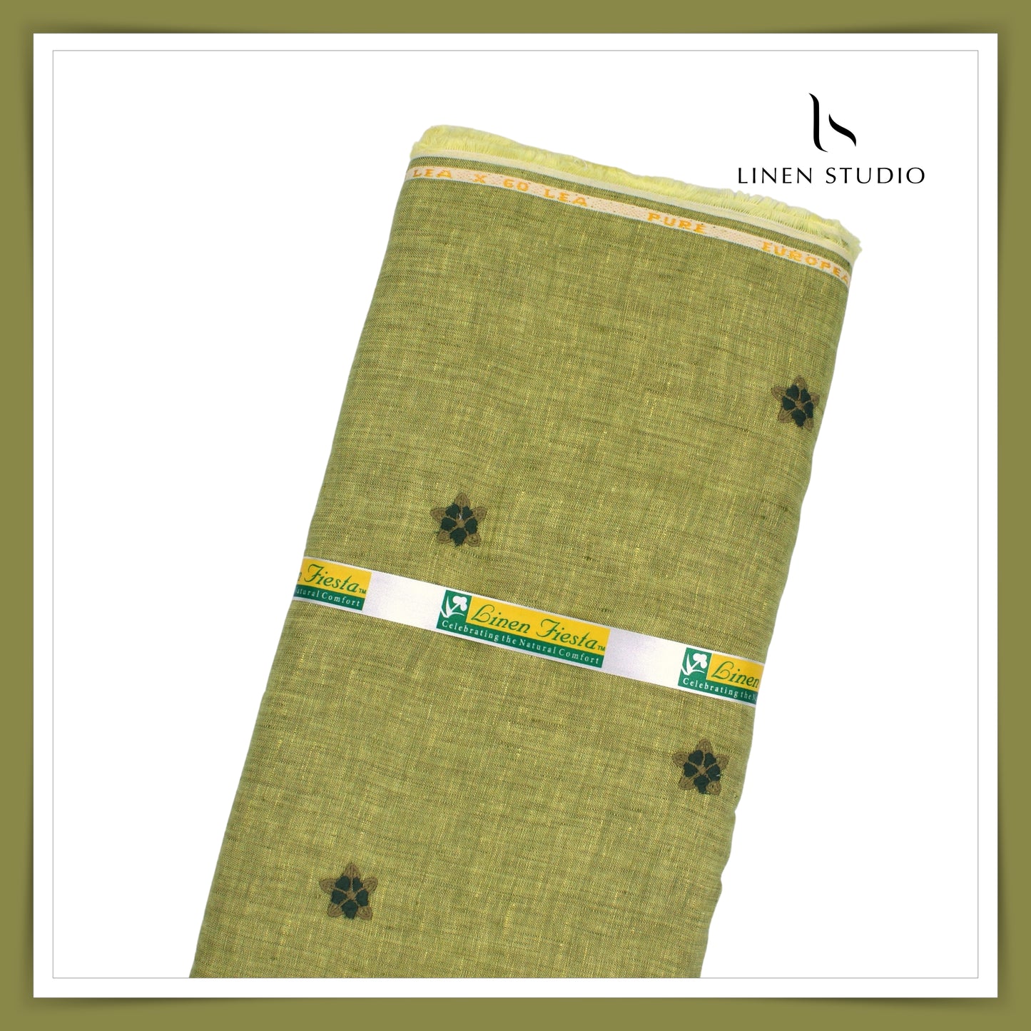 Premium Linen Embroidery - Tara - Linen Studio