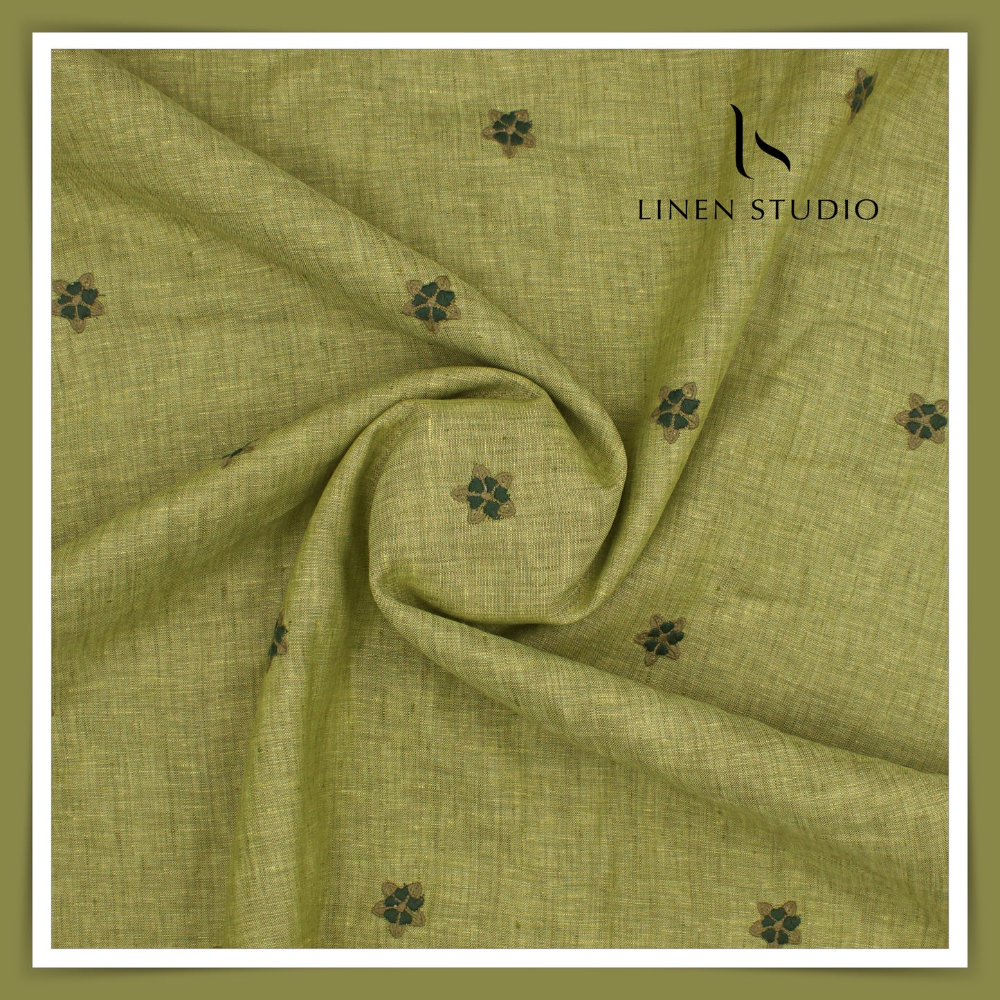 Premium Linen Embroidery - Tara - Linen Studio