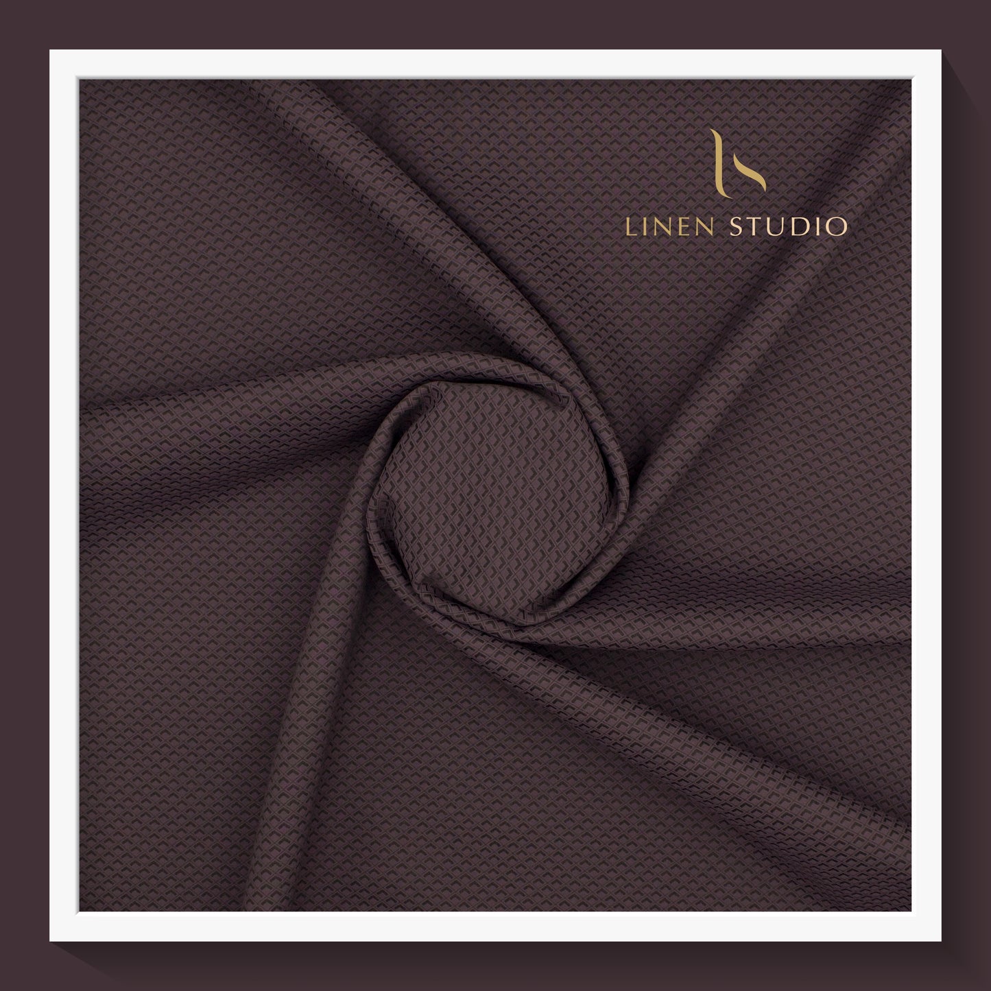 Luthai Diamond Textured Supima Cotton - Alag (zoom in)