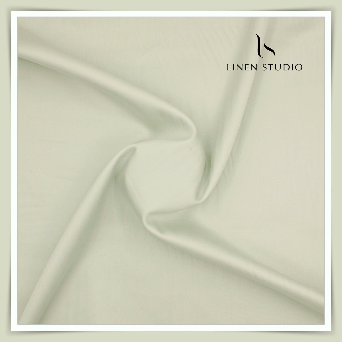 Luthai 100% Luxury Cotton Satin Shirting - Foggy Grey (NEW)