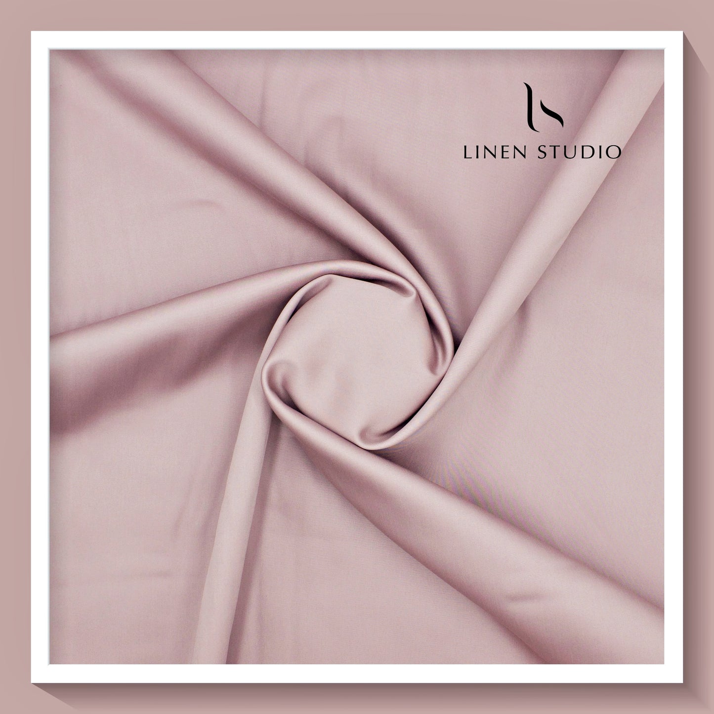 Luthai 100% Luxury Cotton Satin Shirting - Flamingo Pink