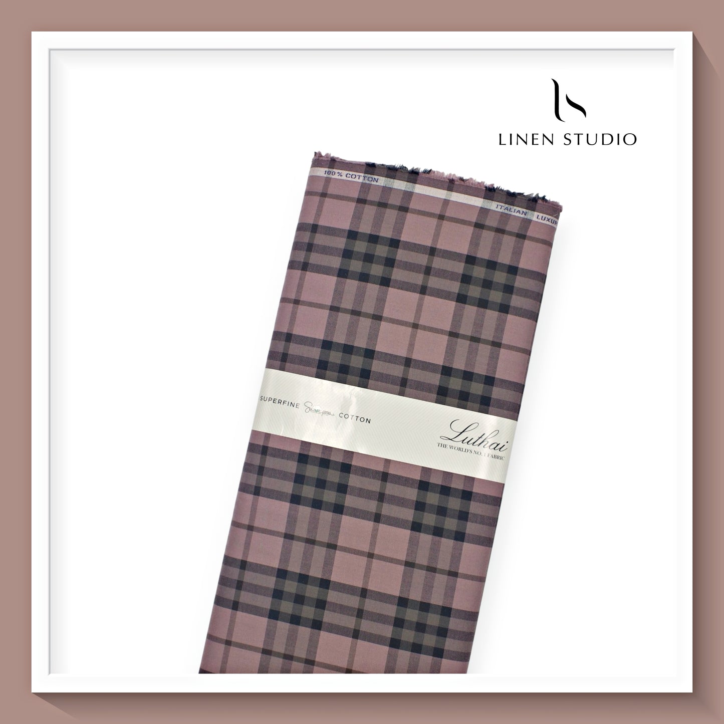Burberry Checks Supima Cotton by Luthai - Pharlap