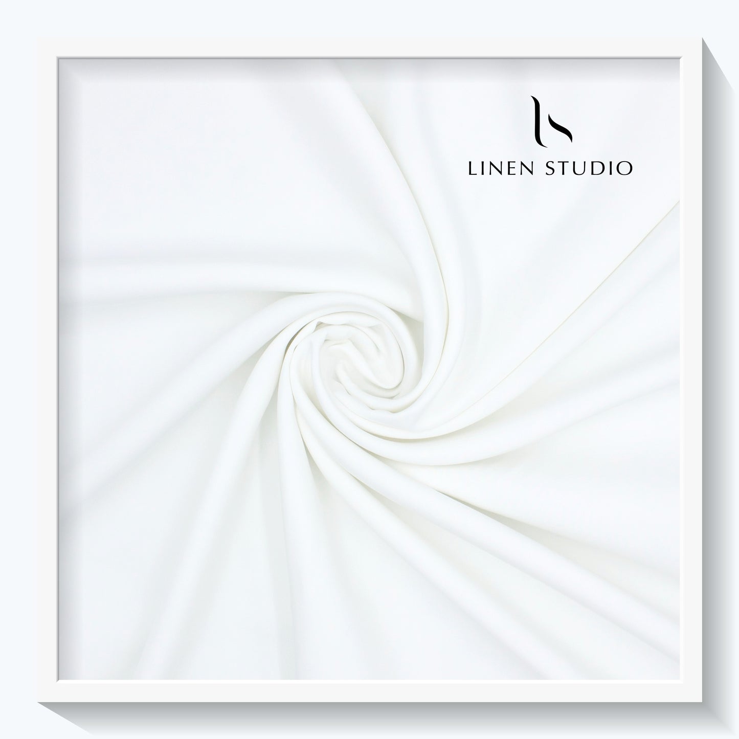 Italian Luxury Collection - Tencel by Luthai (Bright White) - Linen Studio