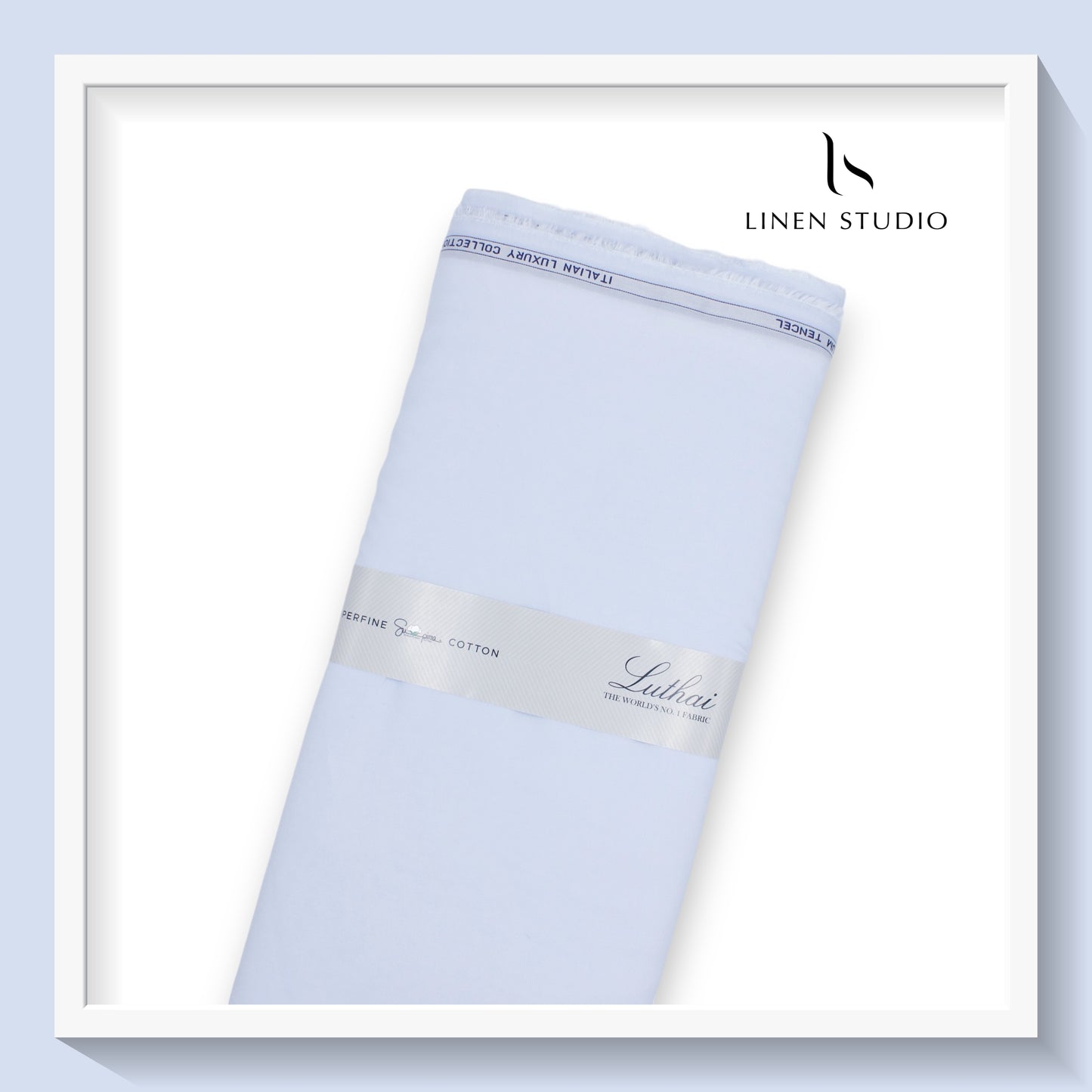 Italian Luxury Collection - Tencel by Luthai (Light Blue) - Linen Studio