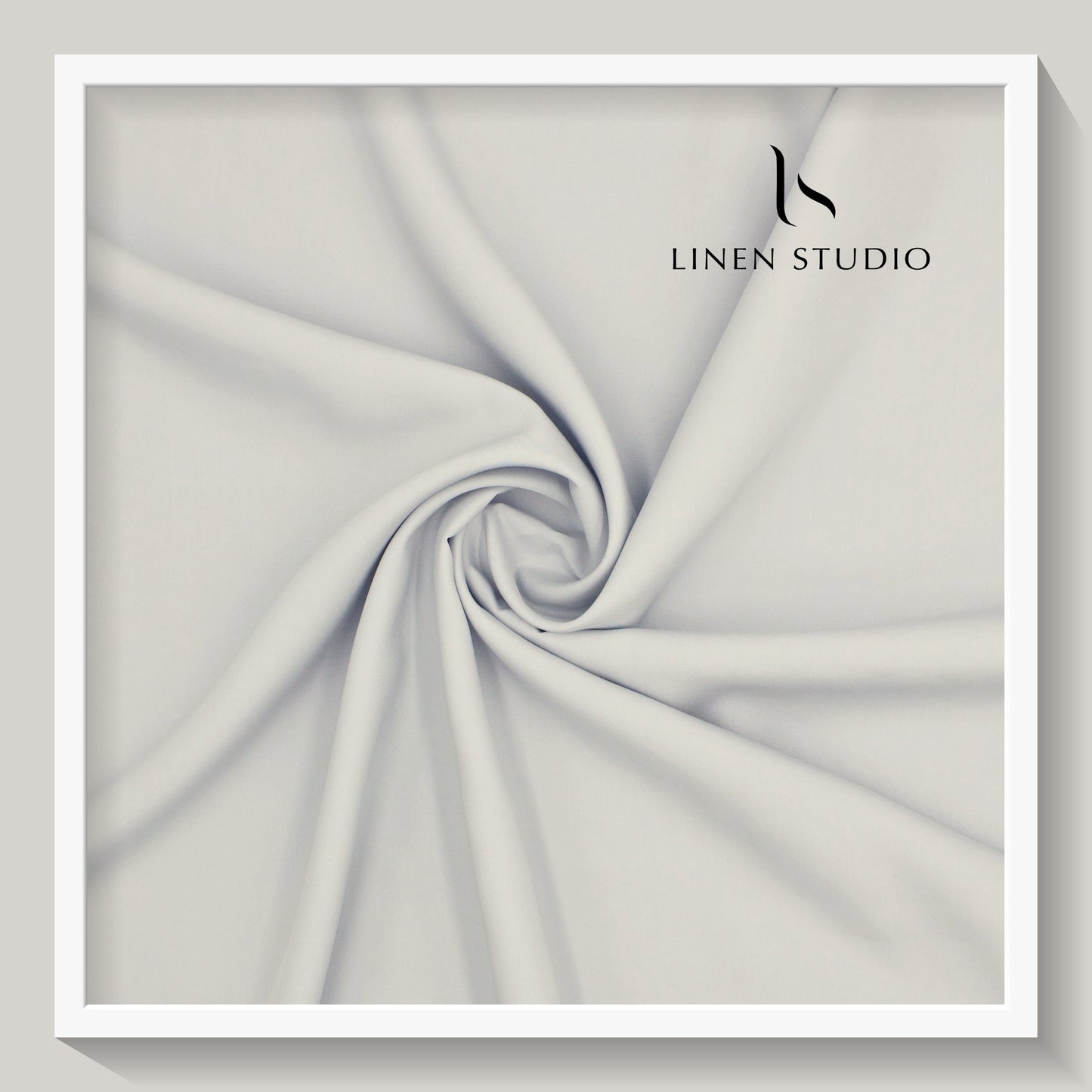 Italian Luxury Collection - Tencel by Luthai (Light Grey) - Linen Studio