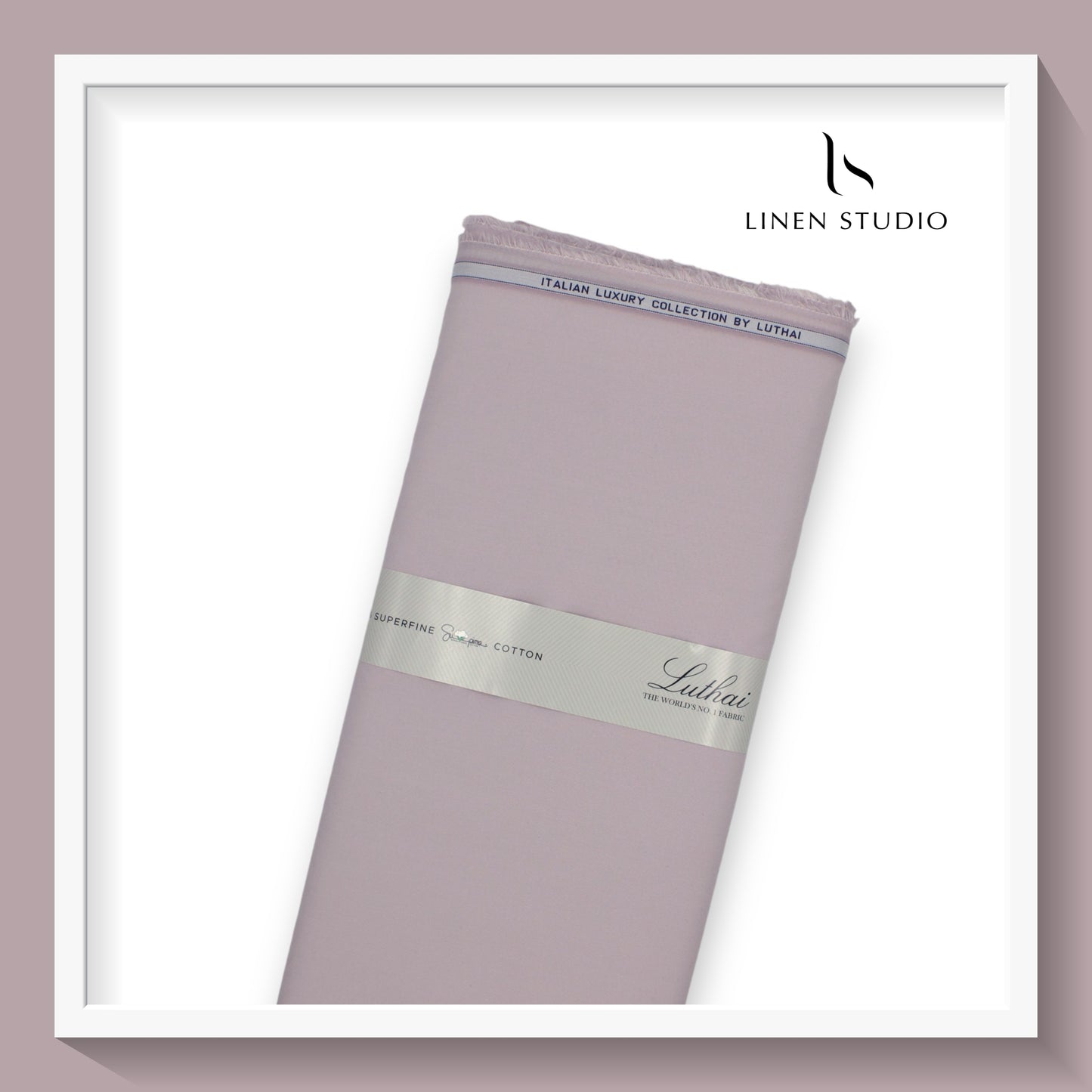 Italian Luxury Collection - Tencel by Luthai (Lilac) - Linen Studio