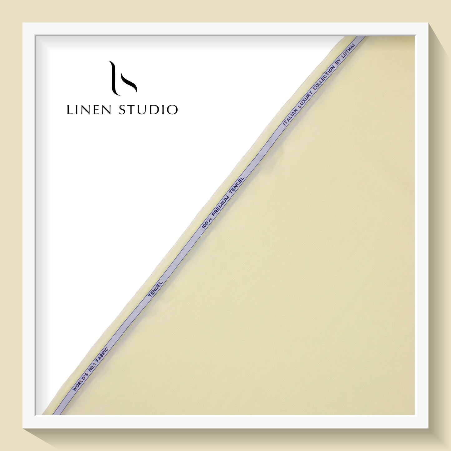 Italian Luxury Collection - Tencel by Luthai (Yellow) - Linen Studio