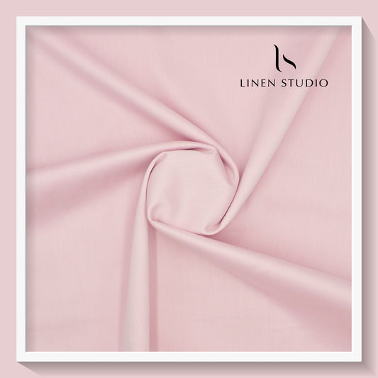 Lycra Collection by Luthai - Pink Herringbone Design (zoom in)