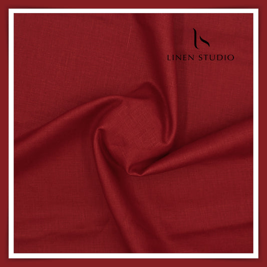 Linen Vogue Premium Linen Suiting - Persian Plum (Summer Collection)