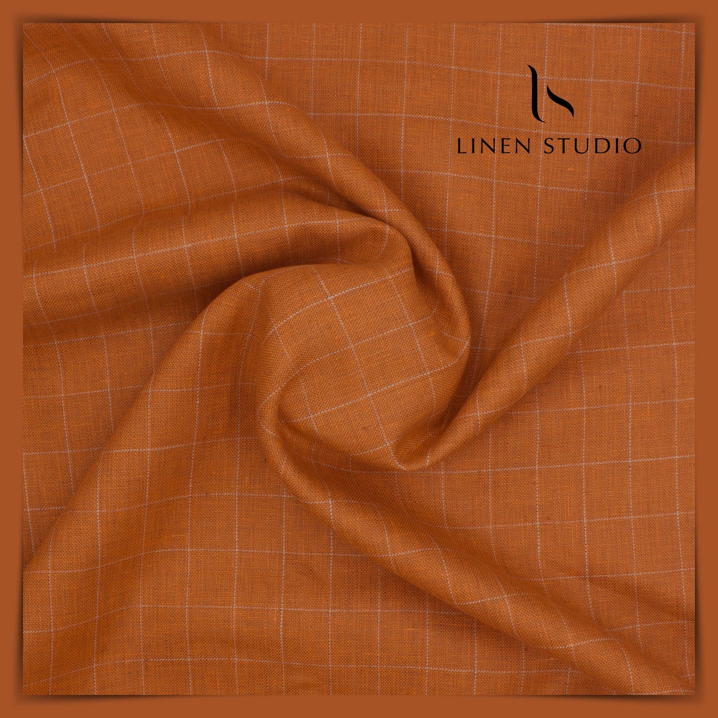 Pure Linen Suiting Checks - 27 - Linen Studio