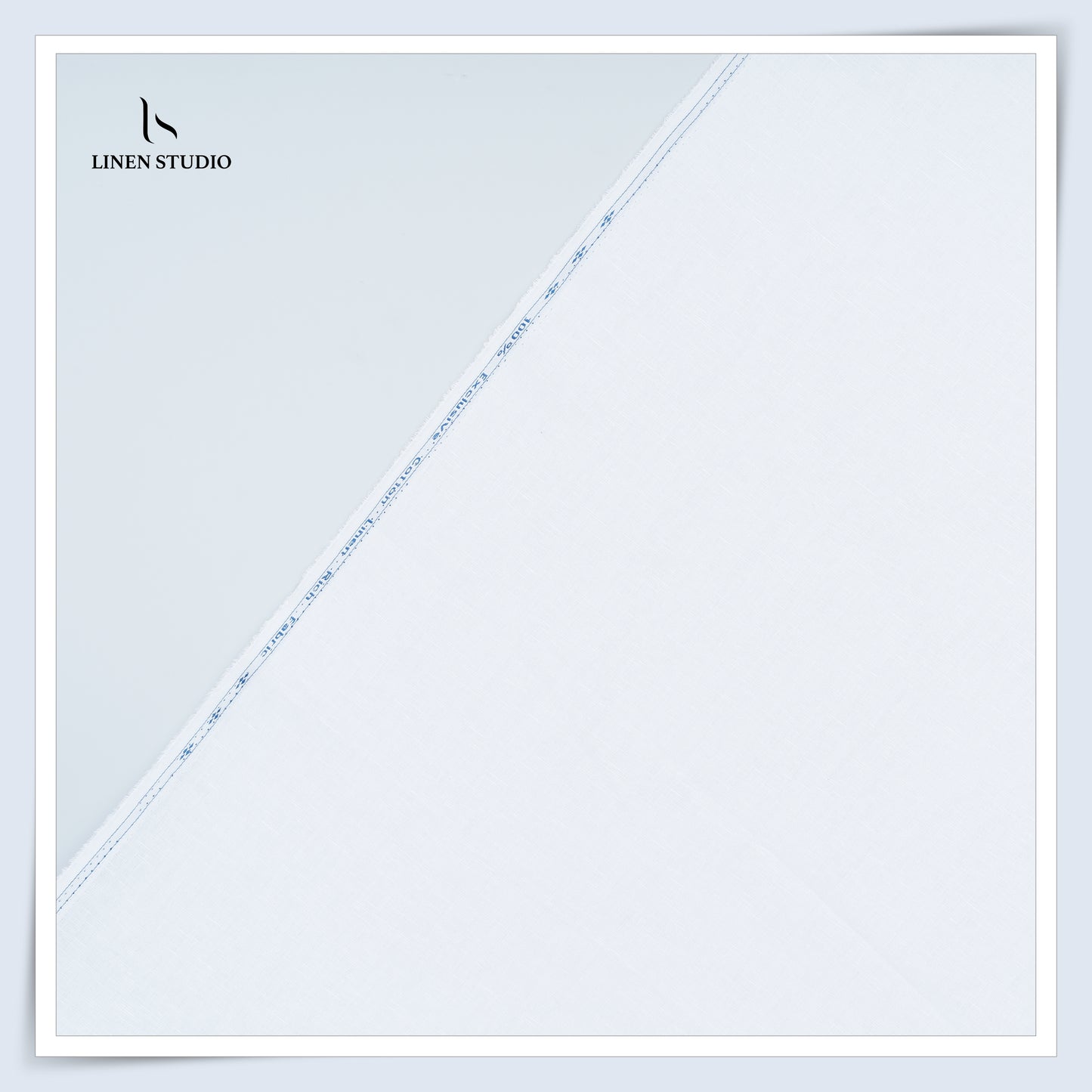 Cotton Linen (60/40) White - Linen Studio