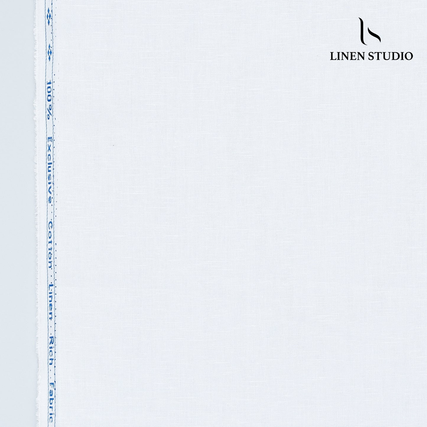 Cotton Linen (60/40) White - Linen Studio
