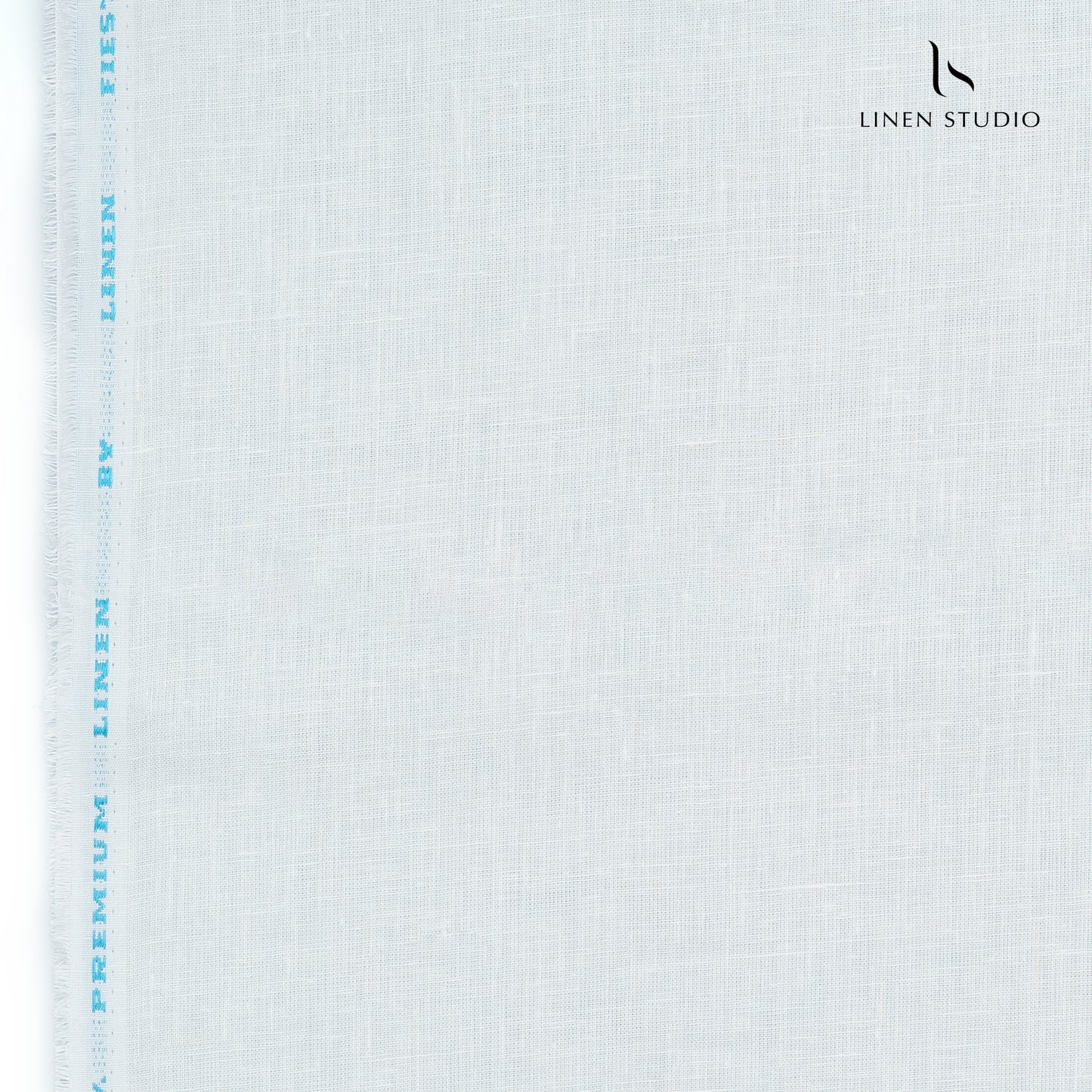 40 Lea Off-White Pure Linen Shirting - Linen Studio