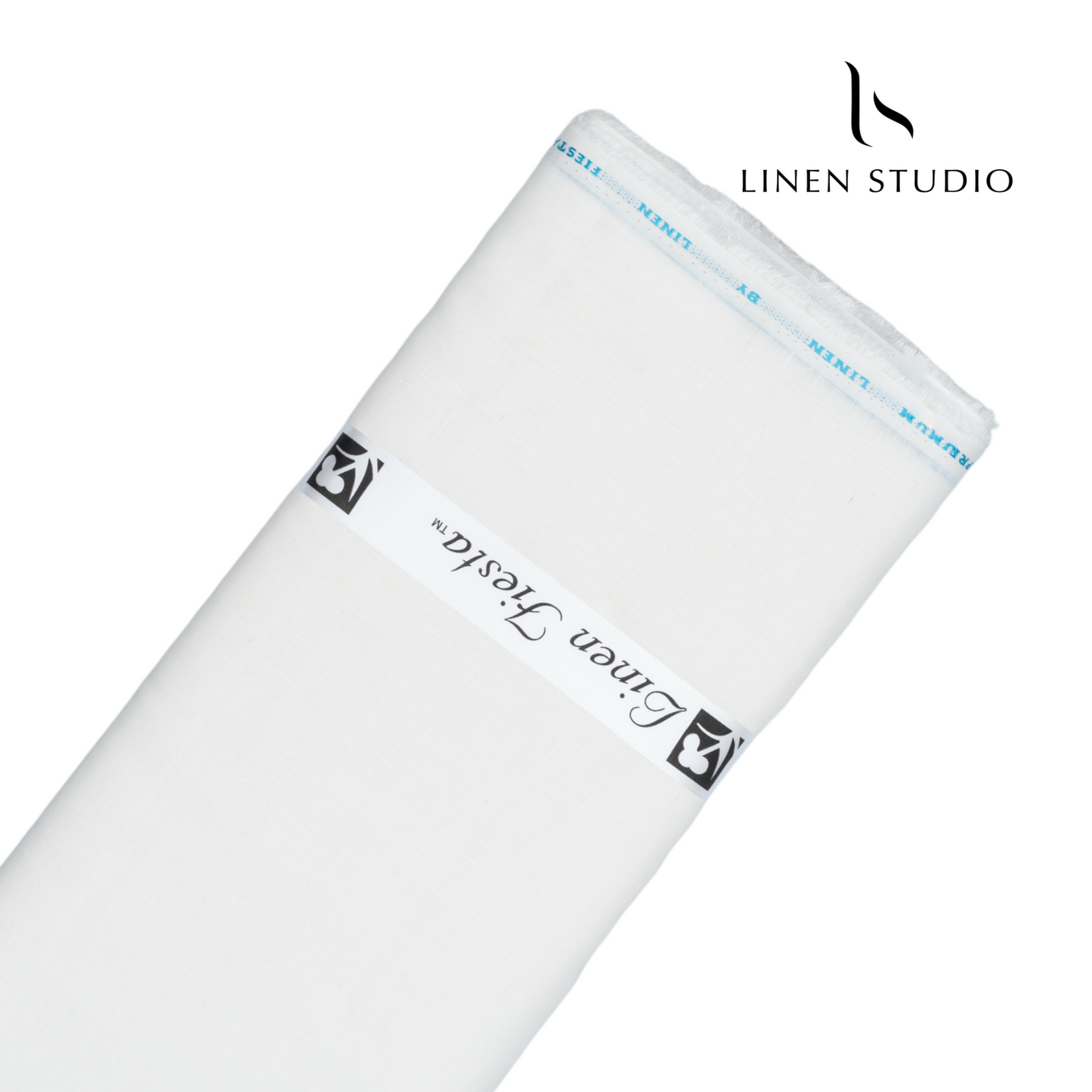 Pure Linen Shirting 60 Lea - Cream - Linen Studio