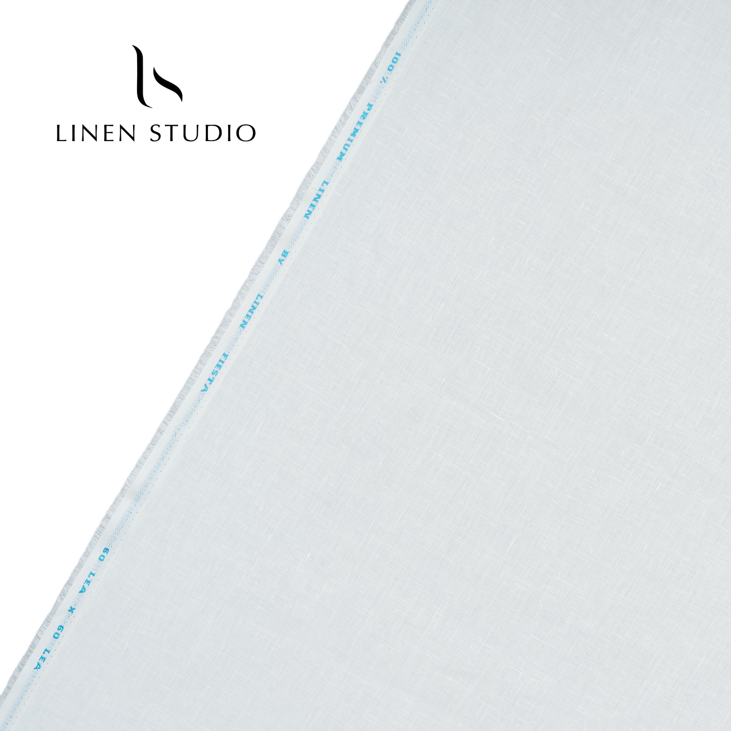 Pure Linen Shirting 60 Lea - Cream - Linen Studio