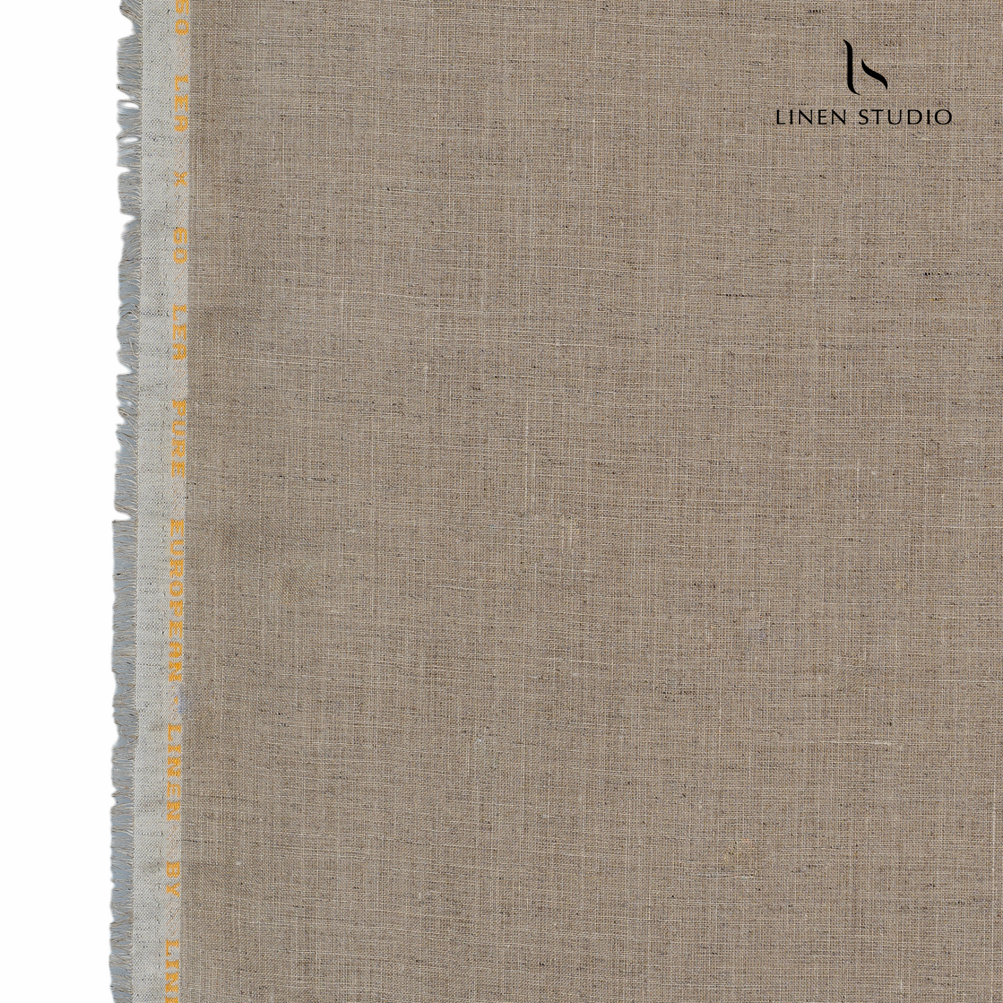 Pure Linen Shirting 60 Lea - Natural - Linen Studio