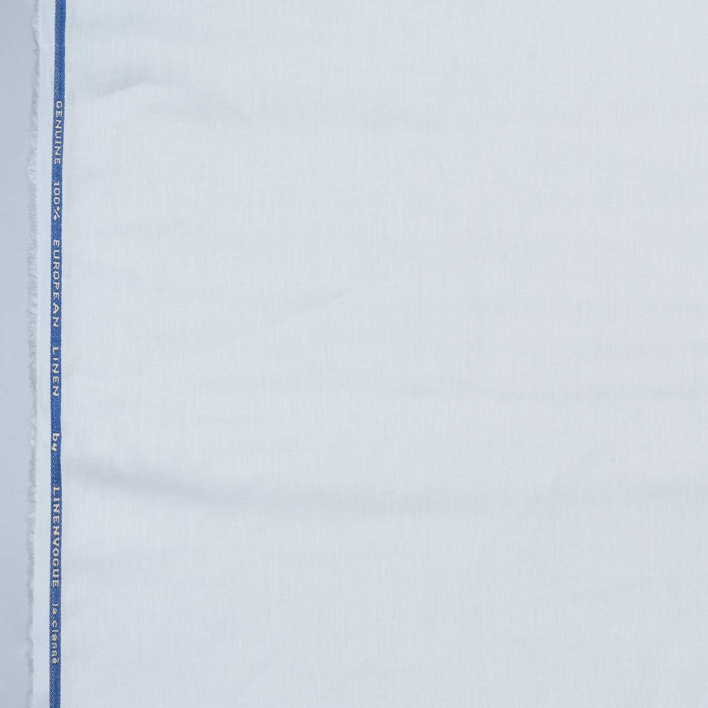Premium Pure Linen Suiting by Linen Vogue - Bright White - Linen Studio