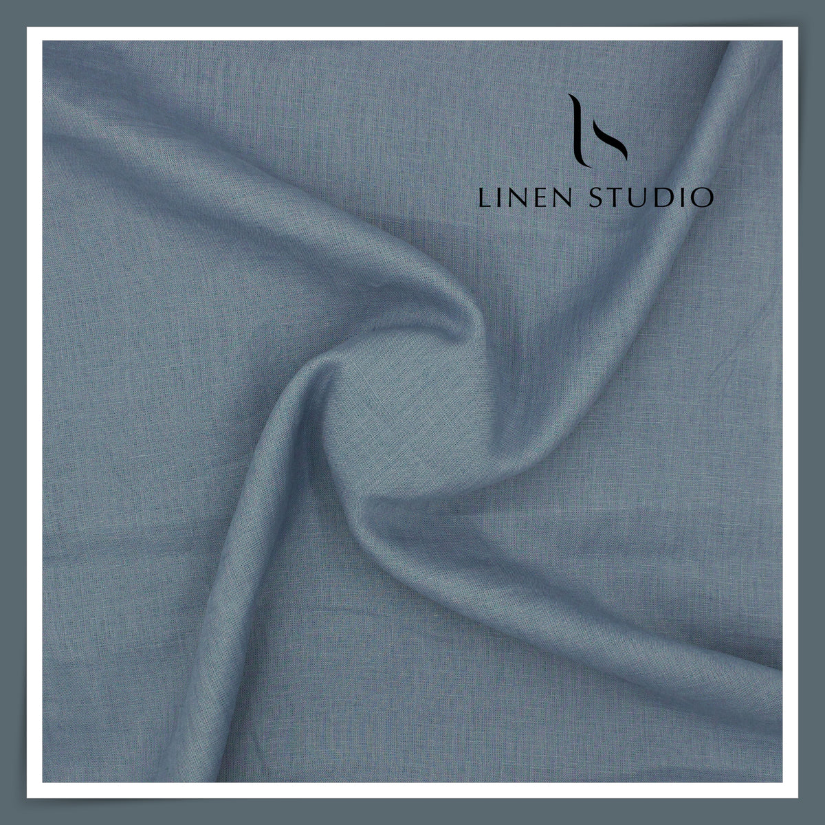 70 Lea Plain Colour Shirting by Linen Club - Dark Steel Blue (NEW) (Limited Stock)