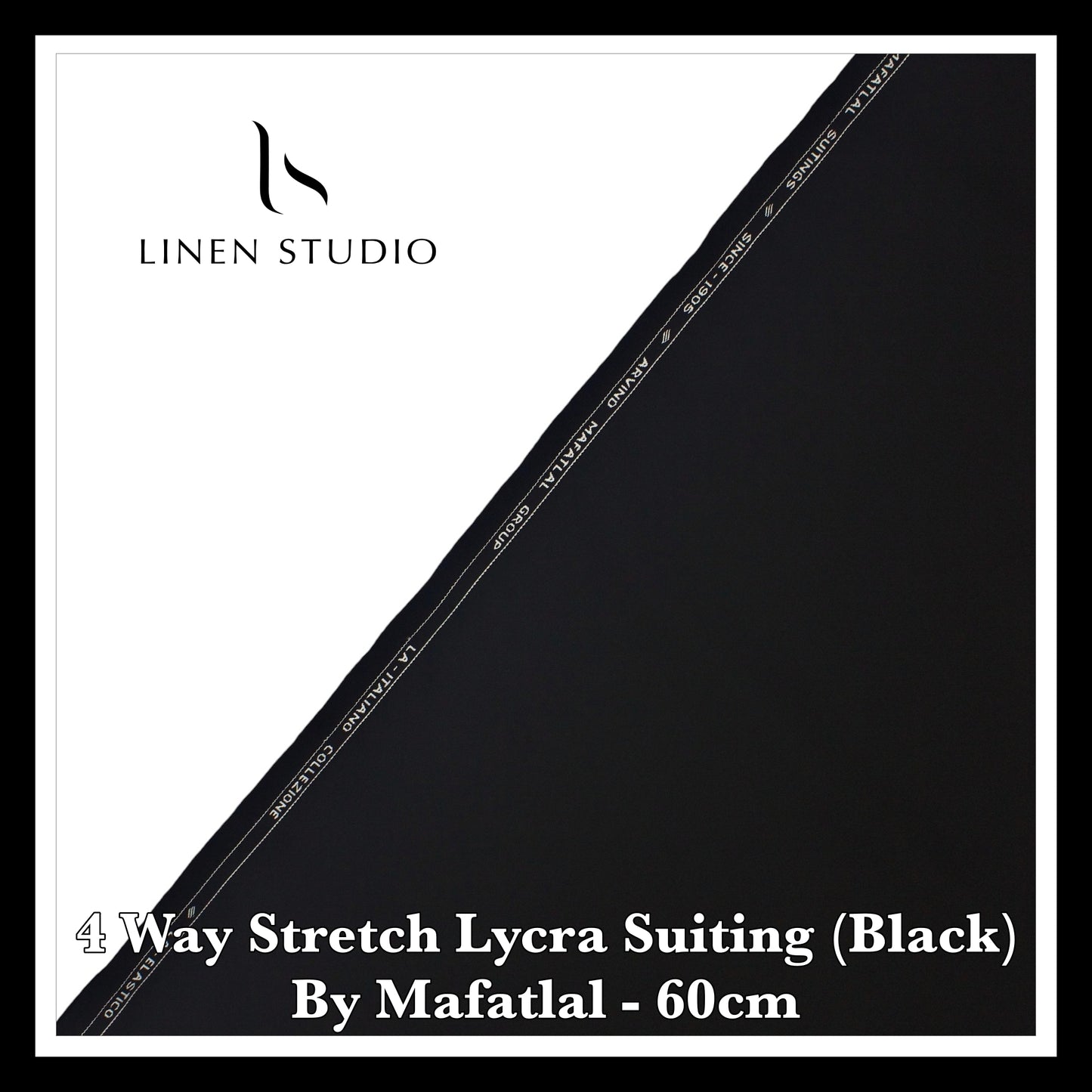 60 Cm Suiting Fabric - END BIT (FLAT RATE)