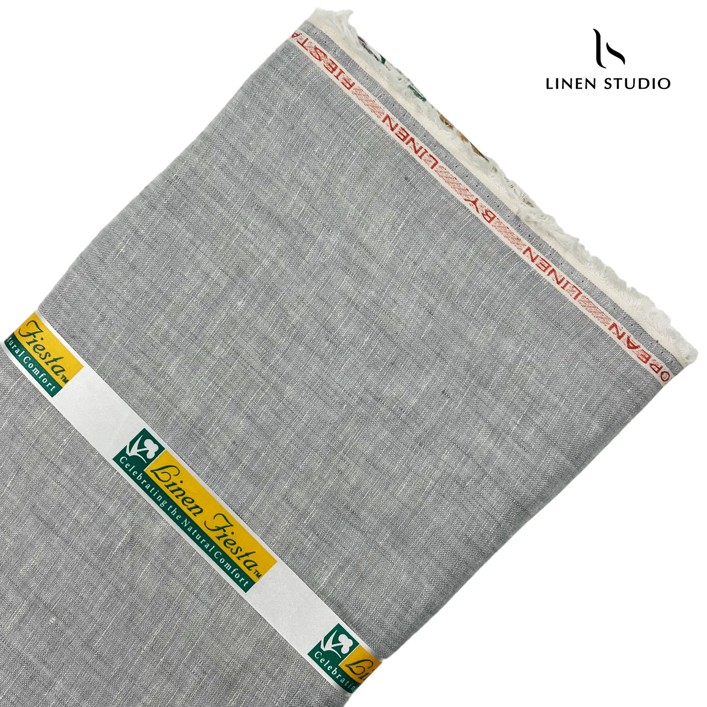 Linen Fiesta 60 Lea Plain Shirting - M402